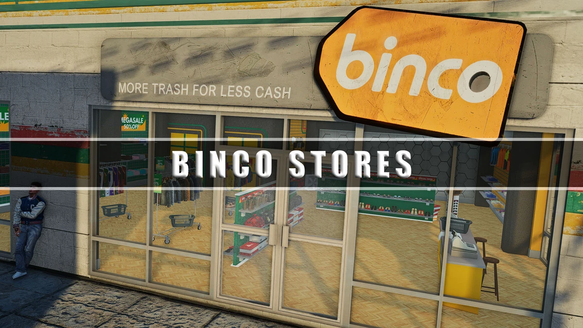 BINCO STORES – Fully Open Source (FiveM MLO)